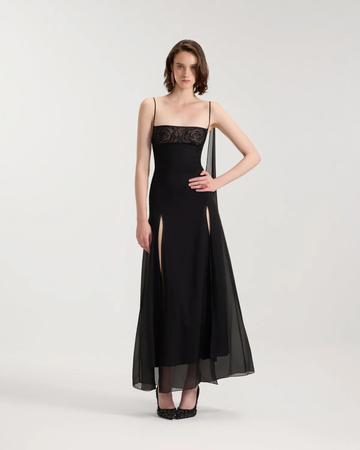 ETERNAL BOND MESH GOWN